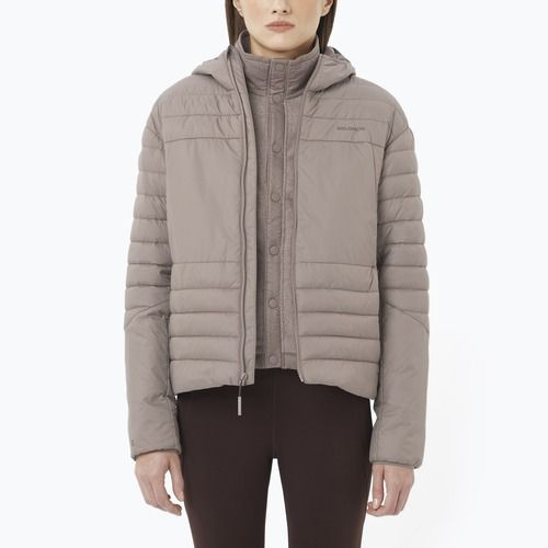 Дамско ветроустойчиво яке Salomon Reflex Hoodie iron