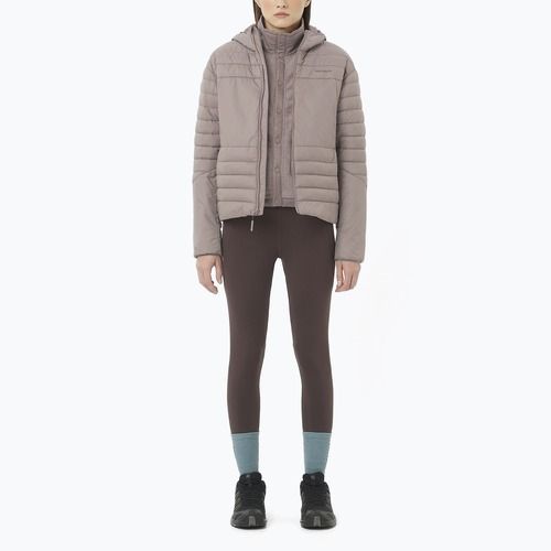 Дамско ветроустойчиво яке Salomon Reflex Hoodie iron
