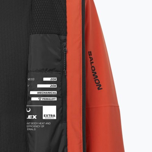 Мъжко ски яке Salomon Brilliant 2.0 cherry tomato