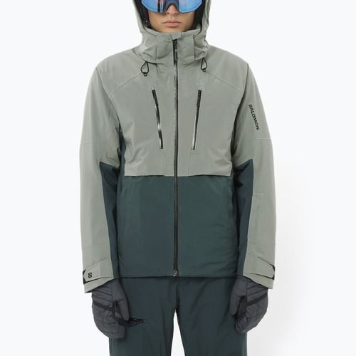 Мъжко ски яке Salomon Brilliant 2.0 sedona sage/green