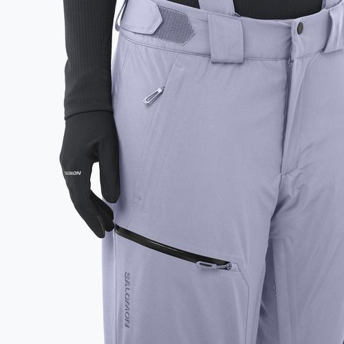 Дамски скиорски панталони Salomon Brilliant blue granite