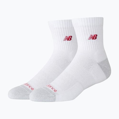 Чорапи New Balance Active Premium Crew Quarter 2 pairs white