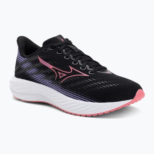 Детски обувки за бягане Mizuno Enerzy Rider Jr black/camelliarose/ paisleypurple
