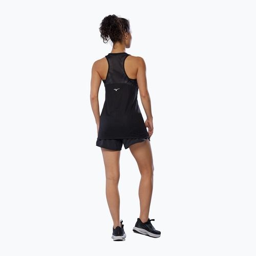 Дамска тениска за бягане Mizuno DryAeroFlow Graphic Tank oni red