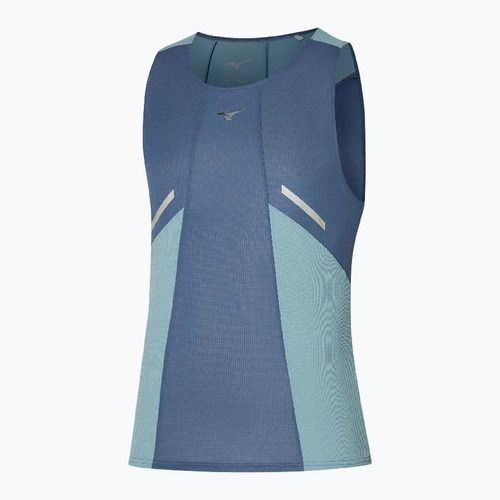 Мъжка тениска за бягане Mizuno DryAeroFlow Tank vintage indigo