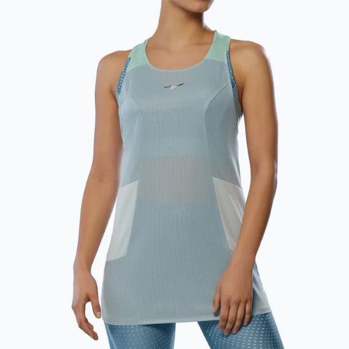 Дамска тениска за бягане Mizuno DryAeroFlow Tank cloud blue