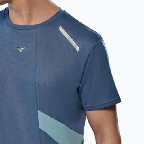 Мъжка тениска за бягане Mizuno DryAeroFlow Tee vintage indigo