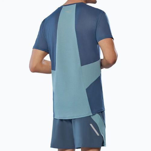 Мъжка тениска за бягане Mizuno DryAeroFlow Tee vintage indigo