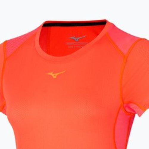 Дамска тениска за бягане Mizuno DryAeroFlow Tee nasturtium