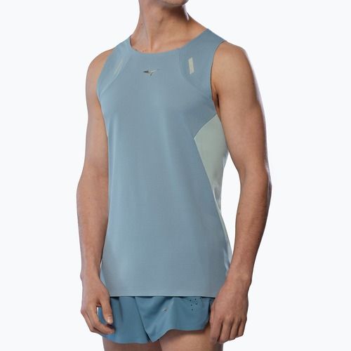 Мъжка тениска за бягане Mizuno Tech Light Tank citadel