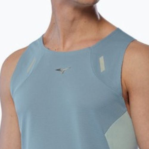 Мъжка тениска за бягане Mizuno Tech Light Tank citadel