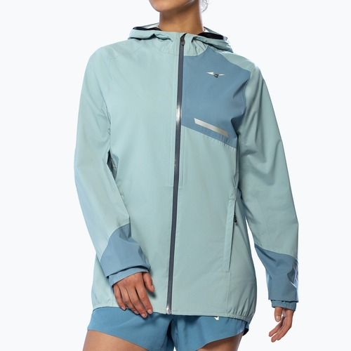 Дамско яке за бягане Mizuno Waterproof 20K ER cloud blue