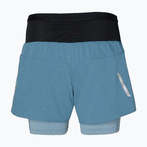 Дамски шорти за бягане Mizuno Trail ER 2IN1 citadel
