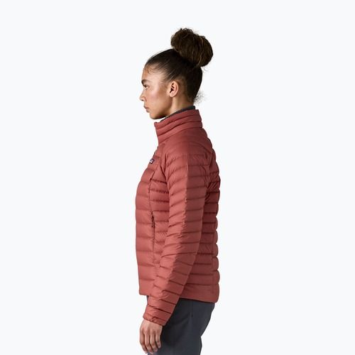 Дамско пухено яке Patagonia Down Sweater potters red
