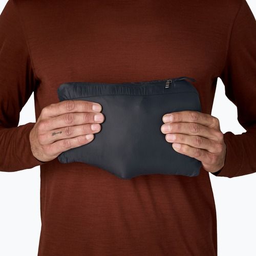 Мъжко пухено яке Patagonia Down Sweater Hoody black