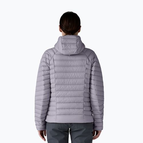 Дамско пухено яке Patagonia Down Sweater Hoody permafrost purple