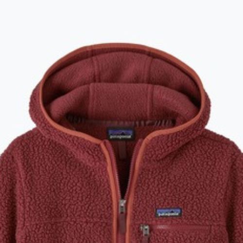 Дамски суитшърт Patagonia Retro Pile Hoody sequoia red
