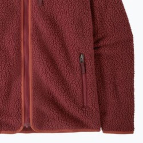 Дамски суитшърт Patagonia Retro Pile Hoody sequoia red