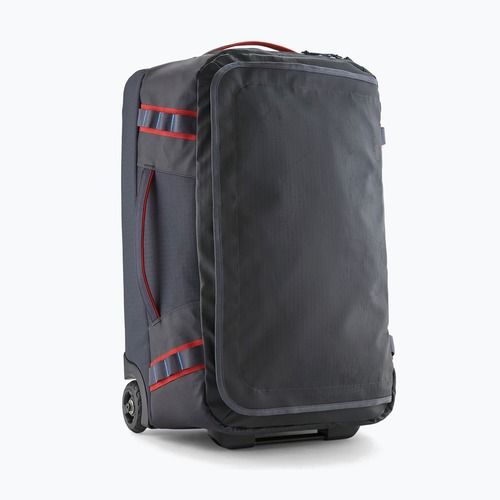 Пътна чанта Patagonia Black Hole Wheeled Duffel 40 l smolder blue/amanita red