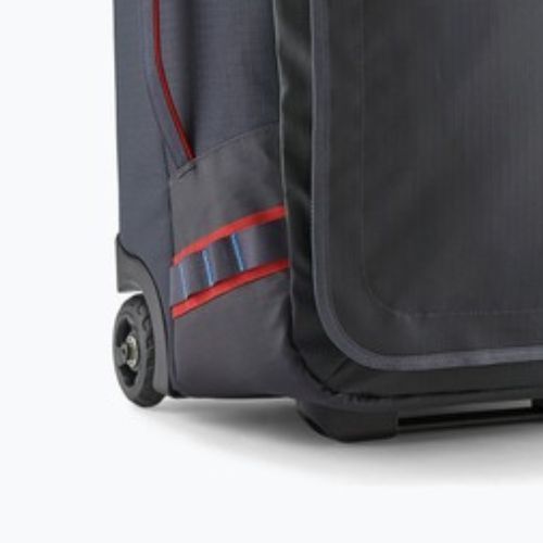 Пътна чанта Patagonia Black Hole Wheeled Duffel 40 l smolder blue/amanita red