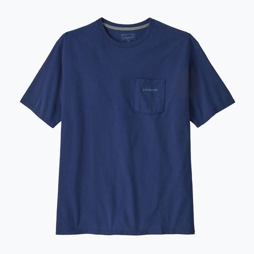 Мъжка тениска Patagonia Boardshort Logo Pocket Responsibili clement blue