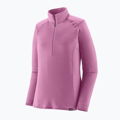 Дамски суитшърт Patagonia Cap Termal Weight Zip Neck brisk purple