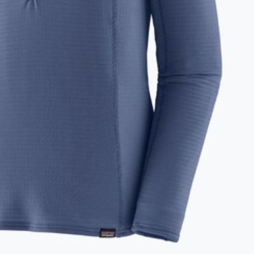 Дамски суитшърт Patagonia Cap Termal Weight Zip Neck clement blue