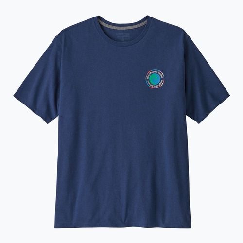 Мъжка тениска Patagonia Unity Fitz Responsibili clement blue