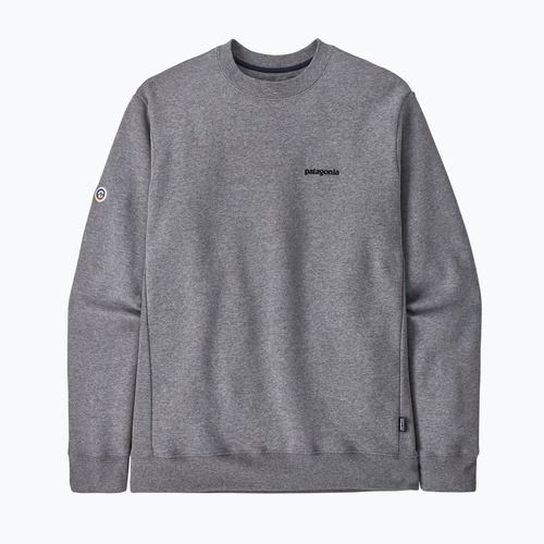 Суитшърт Patagonia Fitz Roy Icon Uprisal Crew gravel heather