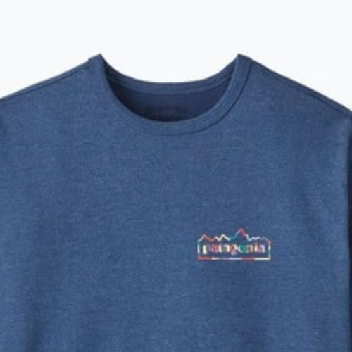 Мъжки суитшърт Patagonia Lightweight Unity Fitz Wildrise Crew clement blue