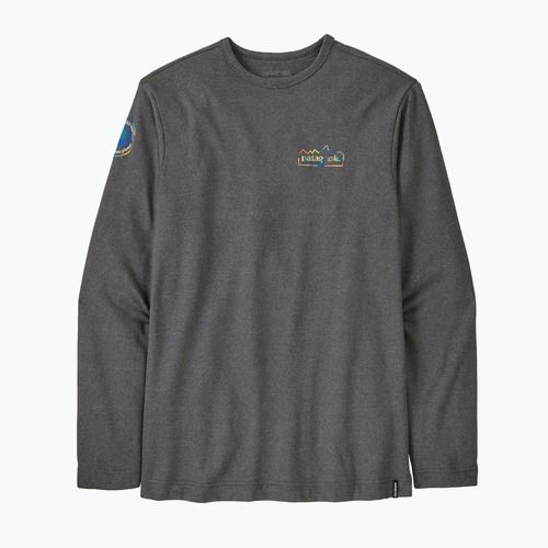 Мъжки суитшърт Patagonia Lightweight Unity Fitz Wildrise Crew ink black
