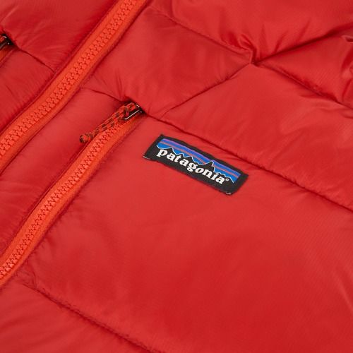 Мъжко пухено яке Patagonia Fitz Roy Down Hoody amanita red
