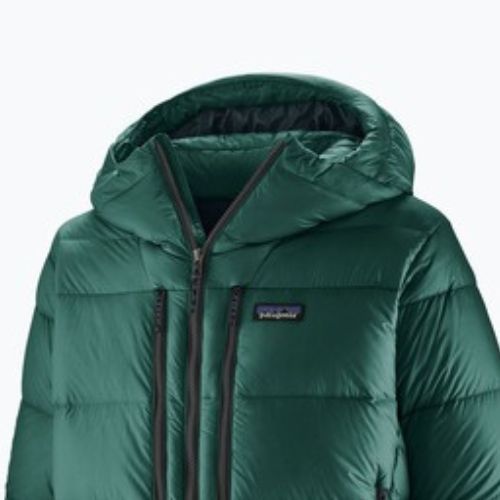 Мъжко пухено яке Patagonia Fitz Roy Down Hoody cascade green