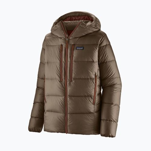 Мъжко пухено яке Patagonia Fitz Roy Down Hoody marlow brown