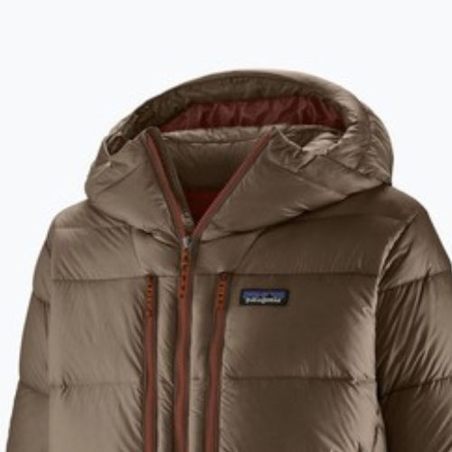 Мъжко пухено яке Patagonia Fitz Roy Down Hoody marlow brown