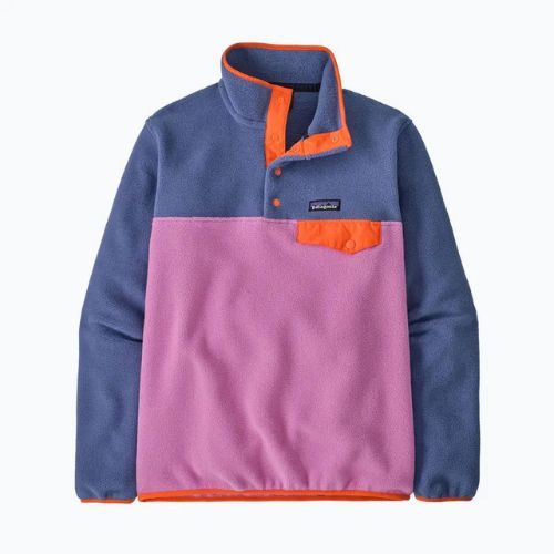Дамски суитшърт за трекинг Patagonia LW Synch Snap-T P / O brisk purple