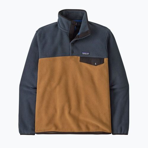 Мъжки суитшърт за трекинг Patagonia LW Synch Snap-T P / O deer brown