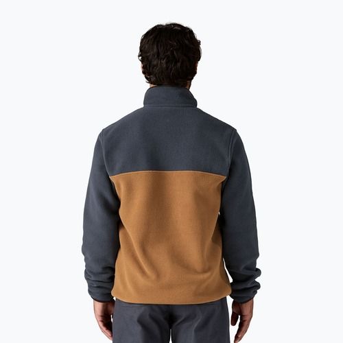 Мъжки суитшърт за трекинг Patagonia LW Synch Snap-T P / O deer brown