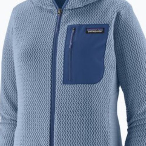 Дамски суитшърт Patagonia R1 Air Full-Zip Hoody barnacle blue