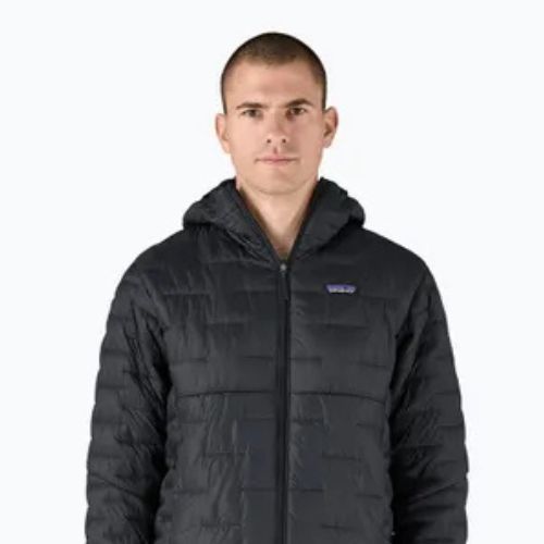 Мъжко пухено яке Patagonia Micro Puff Hoody black
