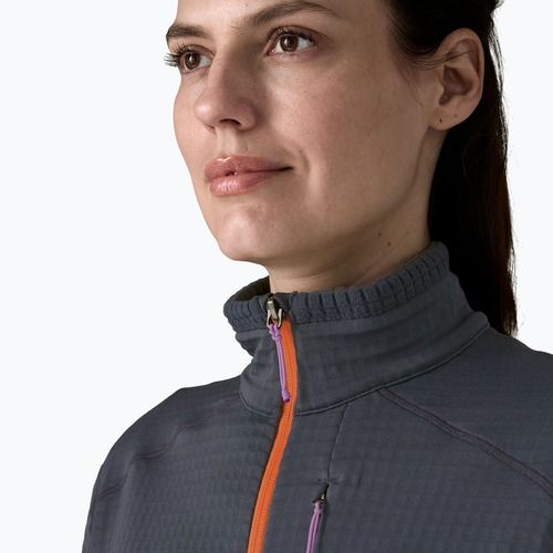 Дамски суитшърт Patagonia R1 Hybrid smolder blue