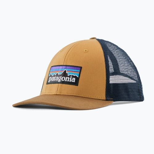 Шапка с козирка Patagonia P-6 Logo LoPro Trucker talon gold