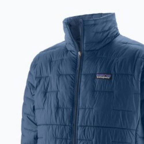 Мъжко пухено яке Patagonia Micro Puff clement blue