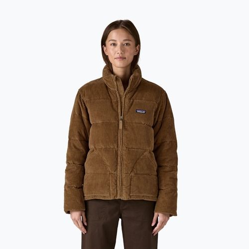 Дамско пухено яке Patagonia Cord Fjord deer brown