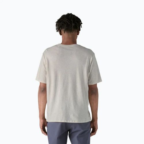 Мъжка тениска Patagonia Daily Pocket Tee birch white