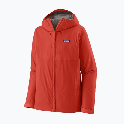 Мъжко яке за дъжд Patagonia Torrentshell 3L Rain amanita red
