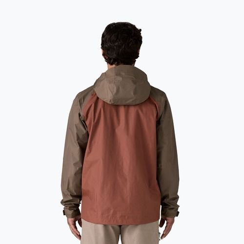 Мъжко яке за дъжд Patagonia Torrentshell 3L Rain marlow brown