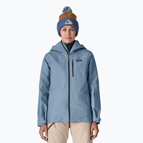Дамско яке за дъжд Patagonia Insulated Powder Town barnacle blue