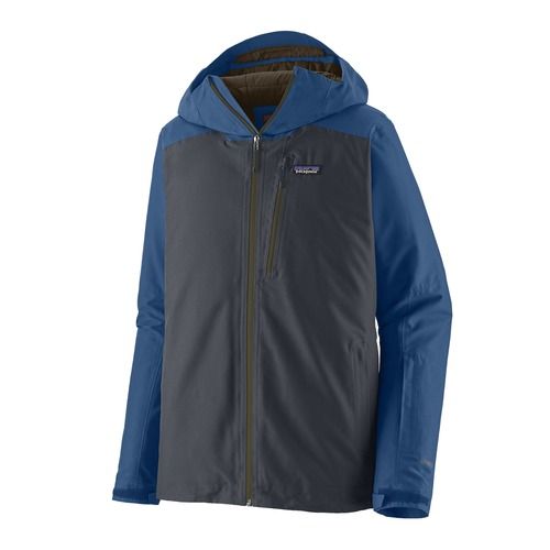 Мъжко яке за дъжд Patagonia Insulated Powder Town smolder blue w / clement blue