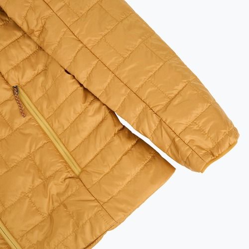 Дамско подплатено яке Patagonia Nano Puff smolder talon gold